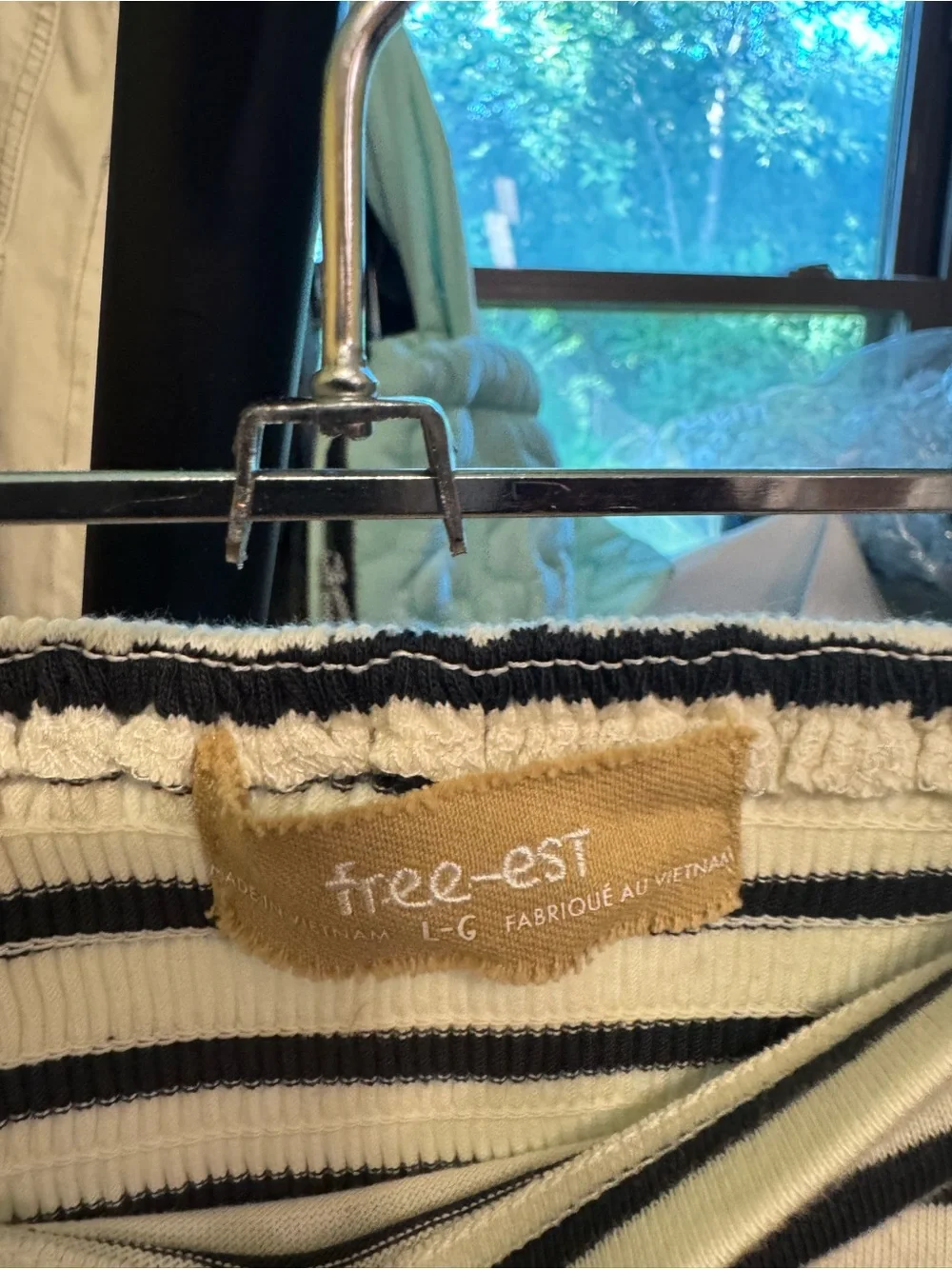 NWOT Free People Free-Est Sailor Tube Set - ivory combo - large